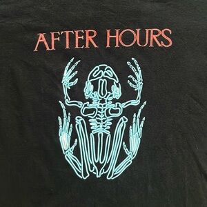 The Weeknd XO Black Limited Edition 24 Hour Heartless Lick The Toad Shirt